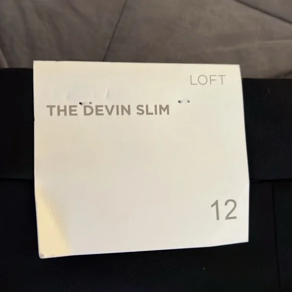 LOFT-Devin slim dress pants size 12 - Picture 3 of 4